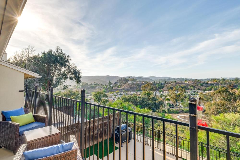 Balconies and Views Modern Abode in Poway!